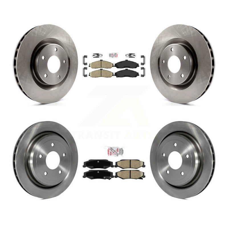 Transit Auto K8A-101328 Disc Brake Kit for 2004-2013 Chevrolet Corvette, Cadillac XLR - Front and Rear product image