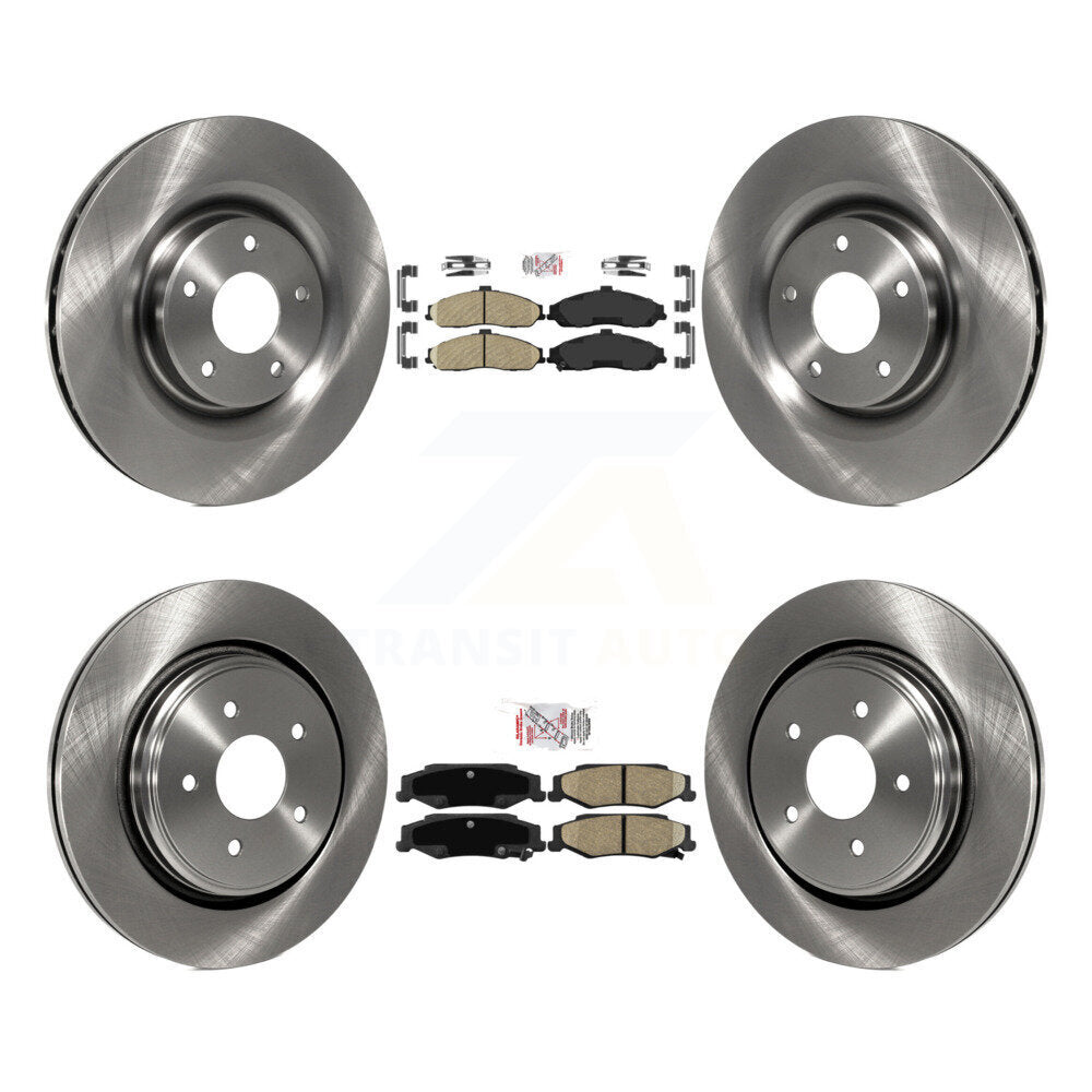 Transit Auto K8A-101329 Disc Brake Kit for 2005-2013 Chevrolet Corvette, Cadillac XLR - Front and Rear product image