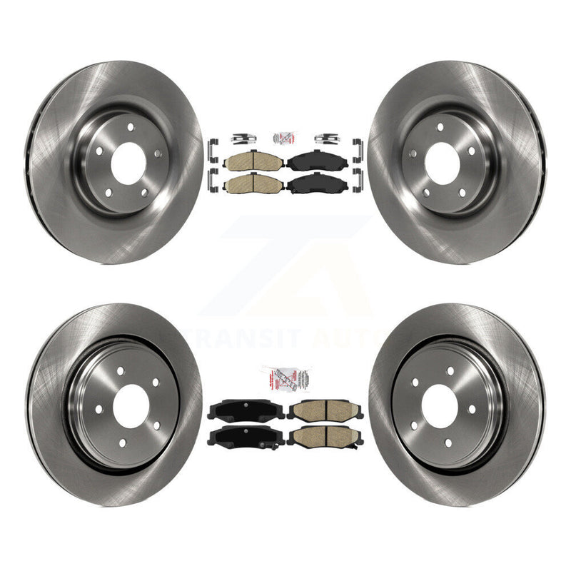 Transit Auto K8A-101329 Disc Brake Kit for 2005-2013 Chevrolet Corvette, Cadillac XLR - Front and Rear product image