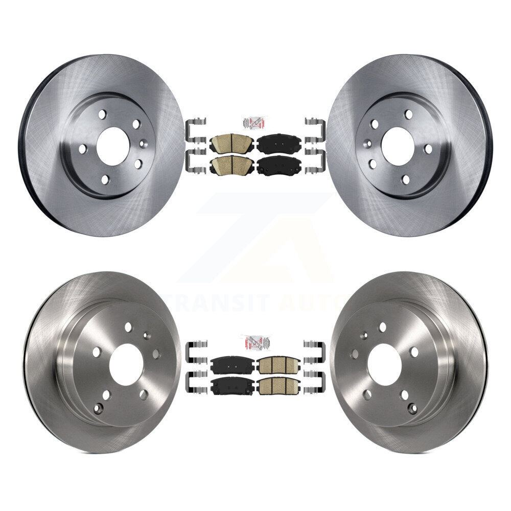 Transit Auto K8A-101332 Disc Brake Kit for 2010-2017 GMC Terrain, Chevrolet Equinox - Front and Rear product image