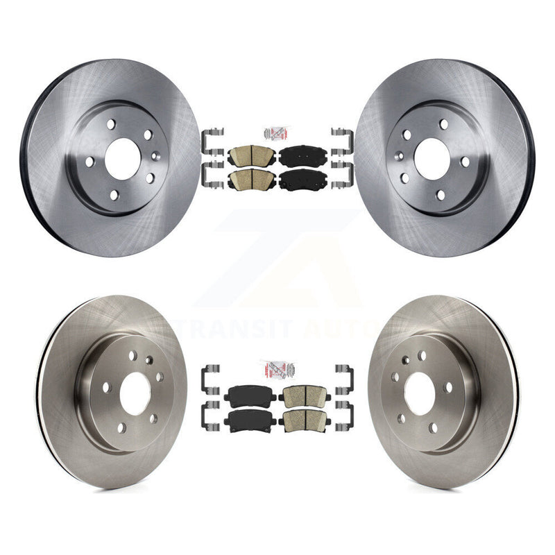 Transit Auto K8A-101336 Disc Brake Kit for 2010-2020 Chevrolet Malibu Limited, Chevrolet Impala, Chevrolet Malibu & more - Front and Rear product image