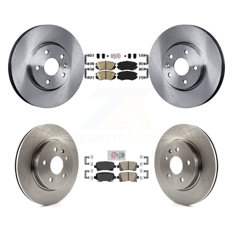 Transit Auto K8A-101342 Disc Brake Kit for 2010-2015 Chevrolet Malibu, Buick LaCrosse - Front and Rear product image
