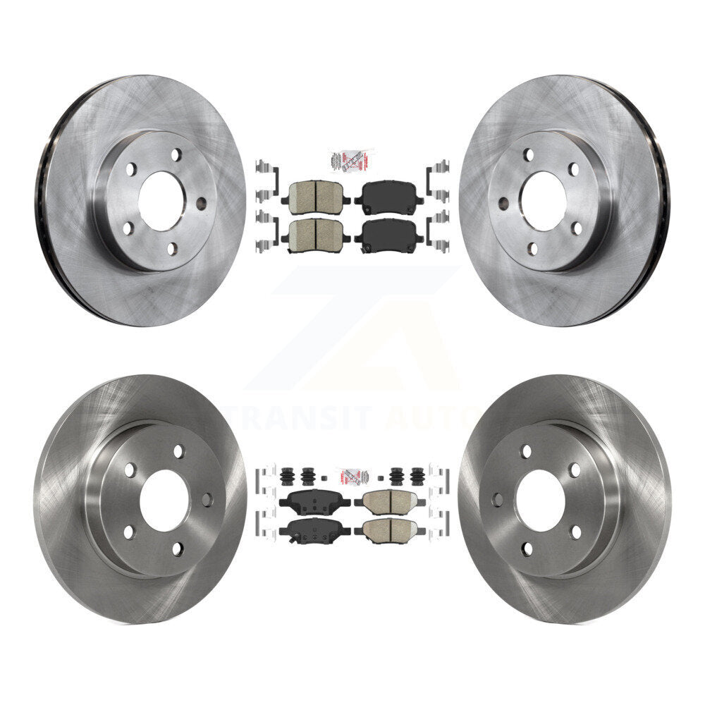 Transit Auto K8A-101349 Disc Brake Kit for 2007-2008 Pontiac G5 - Front and Rear product image
