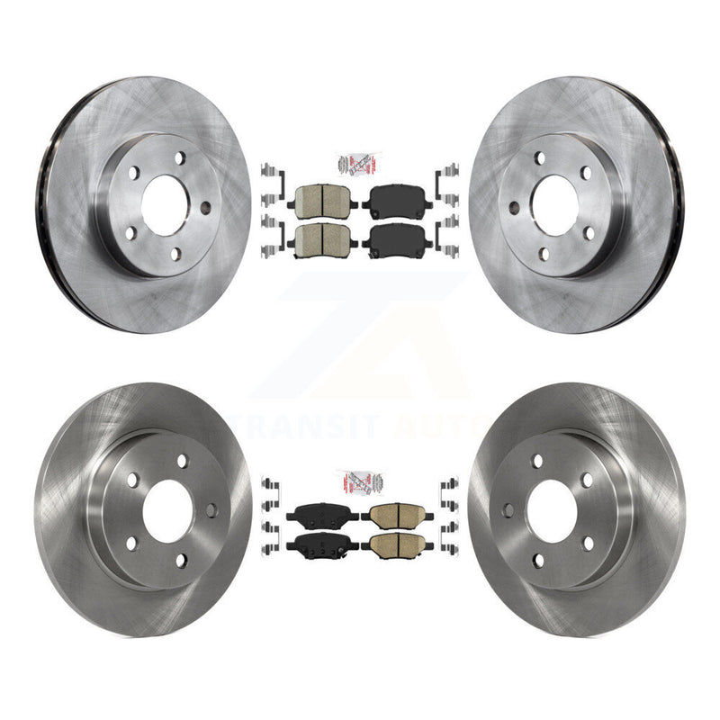 Transit Auto K8A-101350 Disc Brake Kit for 2007-2008 Pontiac G5 - Front and Rear product image