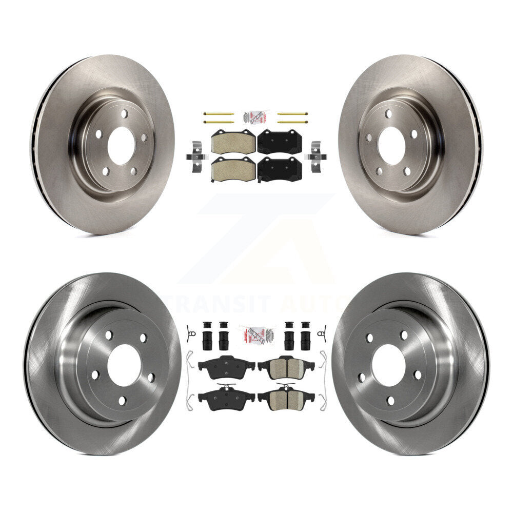 Transit Auto K8A-101354 Disc Brake Kit for 2008-2010 Chevrolet Cobalt - Front and Rear product image