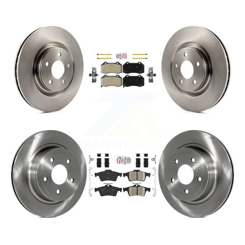 Transit Auto K8A-101354 Disc Brake Kit for 2008-2010 Chevrolet Cobalt - Front and Rear product image