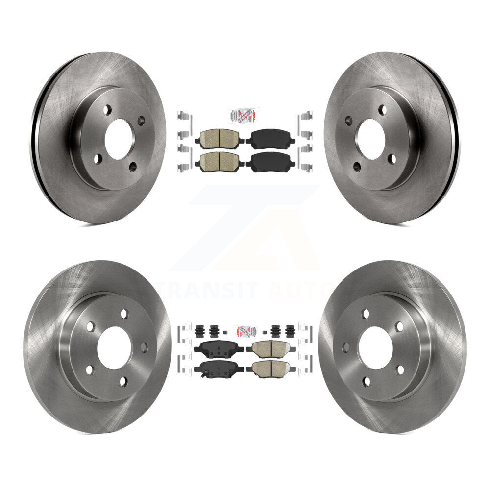Transit Auto K8A-101360 Disc Brake Kit for 2006-2010 Pontiac G5, Pontiac Pursuit - Front and Rear product image