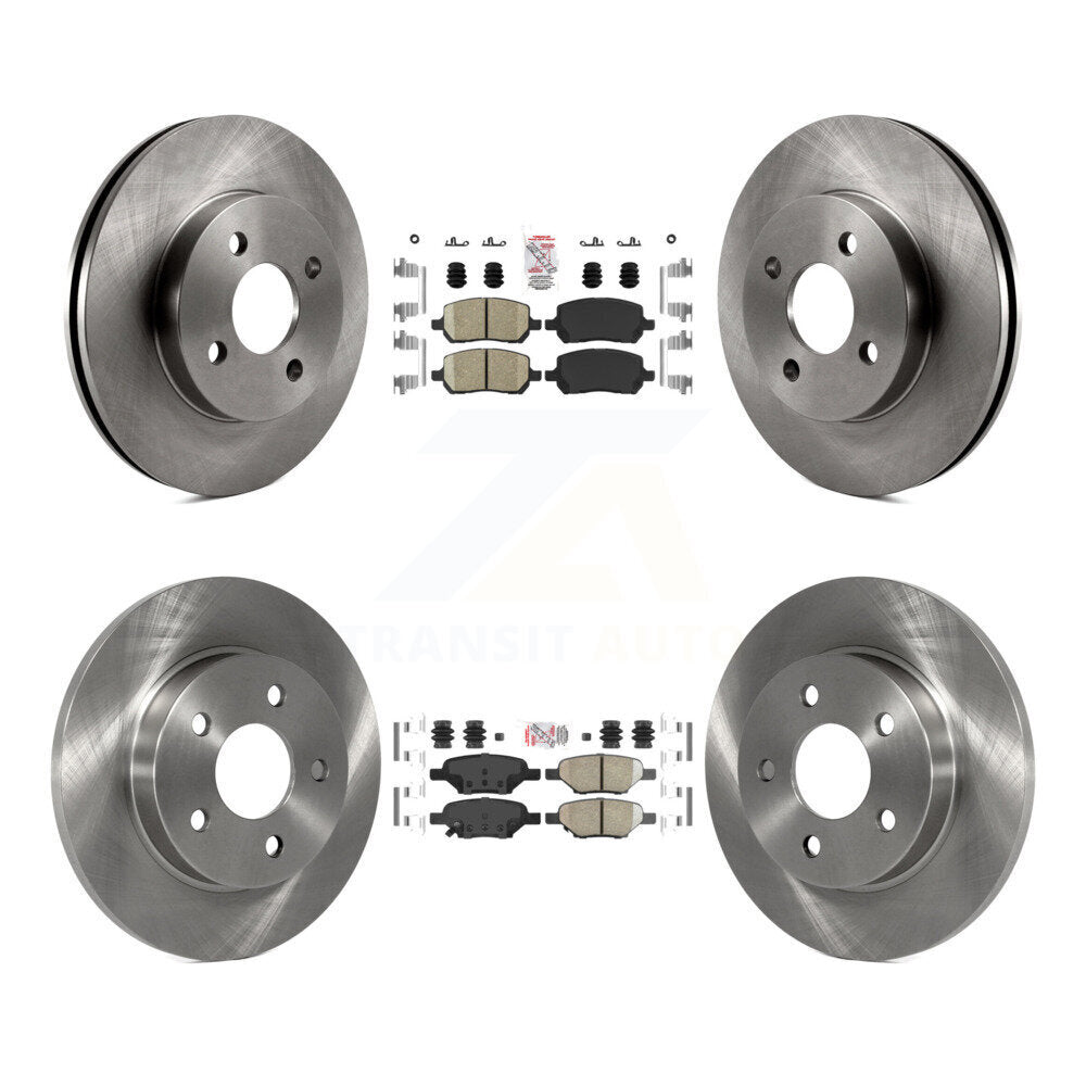 Transit Auto K8A-101362 Disc Brake Kit for 2006-2010 Pontiac G5, Pontiac Pursuit - Front and Rear product image