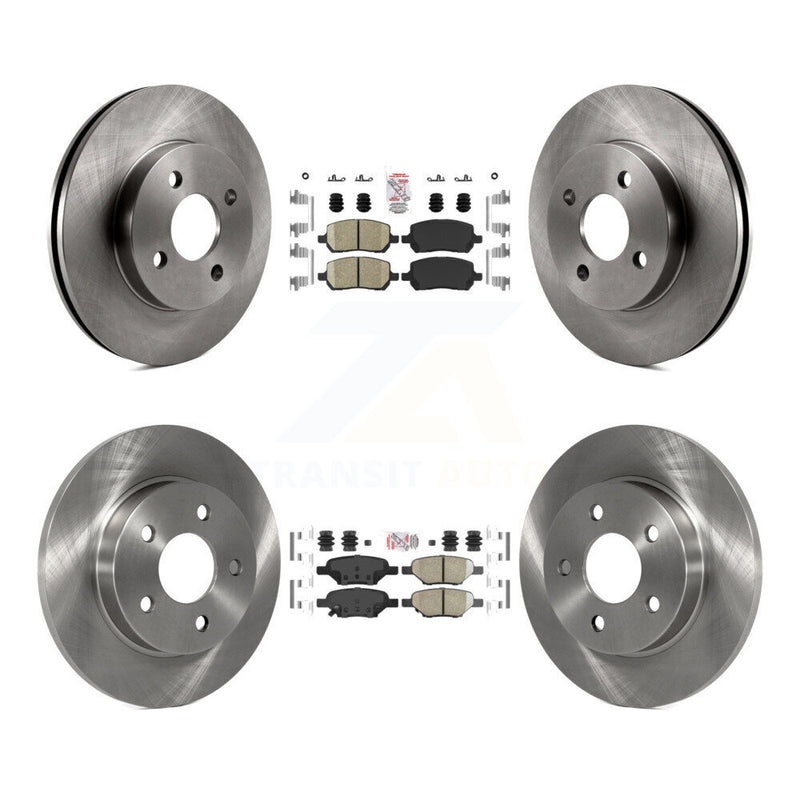 Transit Auto K8A-101362 Disc Brake Kit for 2006-2010 Pontiac G5, Pontiac Pursuit - Front and Rear product image