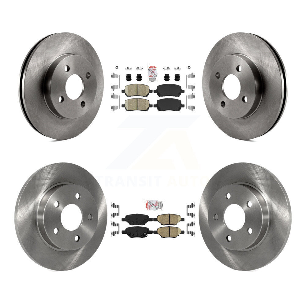 Transit Auto K8A-101363 Disc Brake Kit for 2006-2010 Pontiac G5, Pontiac Pursuit - Front and Rear product image