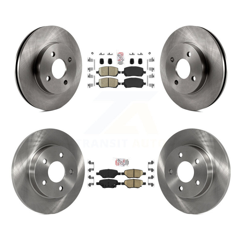 Transit Auto K8A-101363 Disc Brake Kit for 2006-2010 Pontiac G5, Pontiac Pursuit - Front and Rear product image