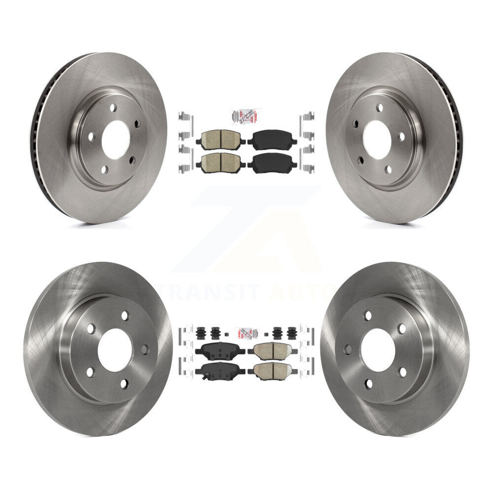 Transit Auto K8A-101364 Disc Brake Kit for 2007-2010 Pontiac G5 - Front and Rear product image