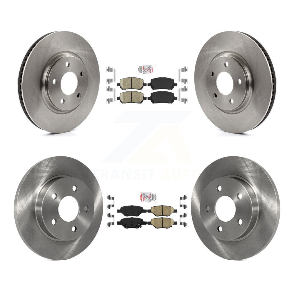 Transit Auto K8A-101365 Disc Brake Kit for 2007-2010 Pontiac G5 - Front and Rear product image