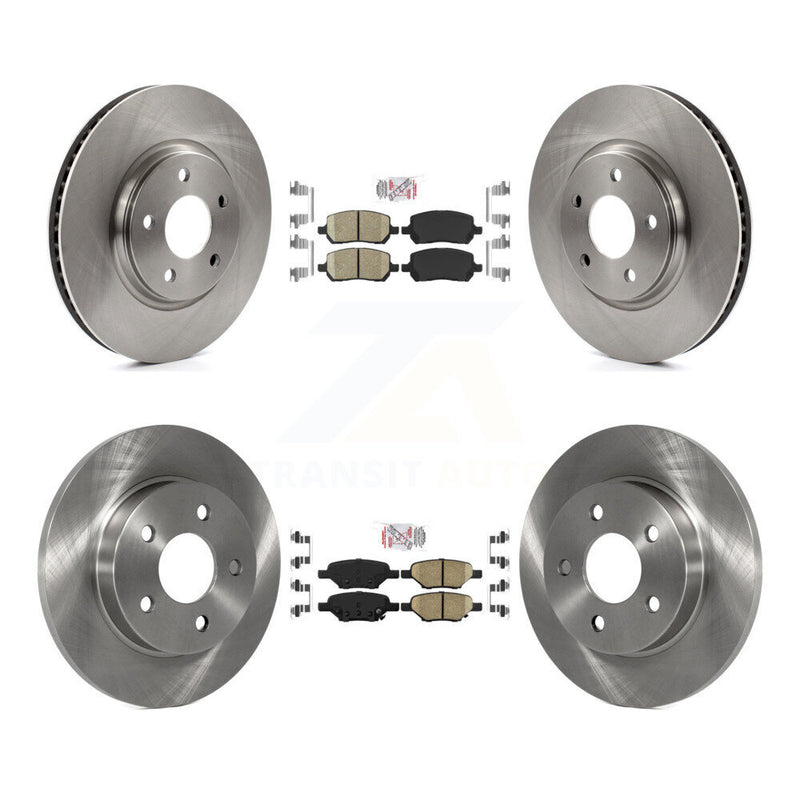 Transit Auto K8A-101365 Disc Brake Kit for 2007-2010 Pontiac G5 - Front and Rear product image