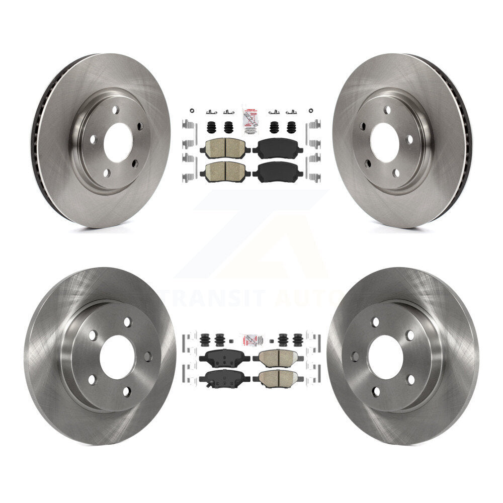 Transit Auto K8A-101366 Disc Brake Kit for 2007-2010 Pontiac G5 - Front and Rear product image