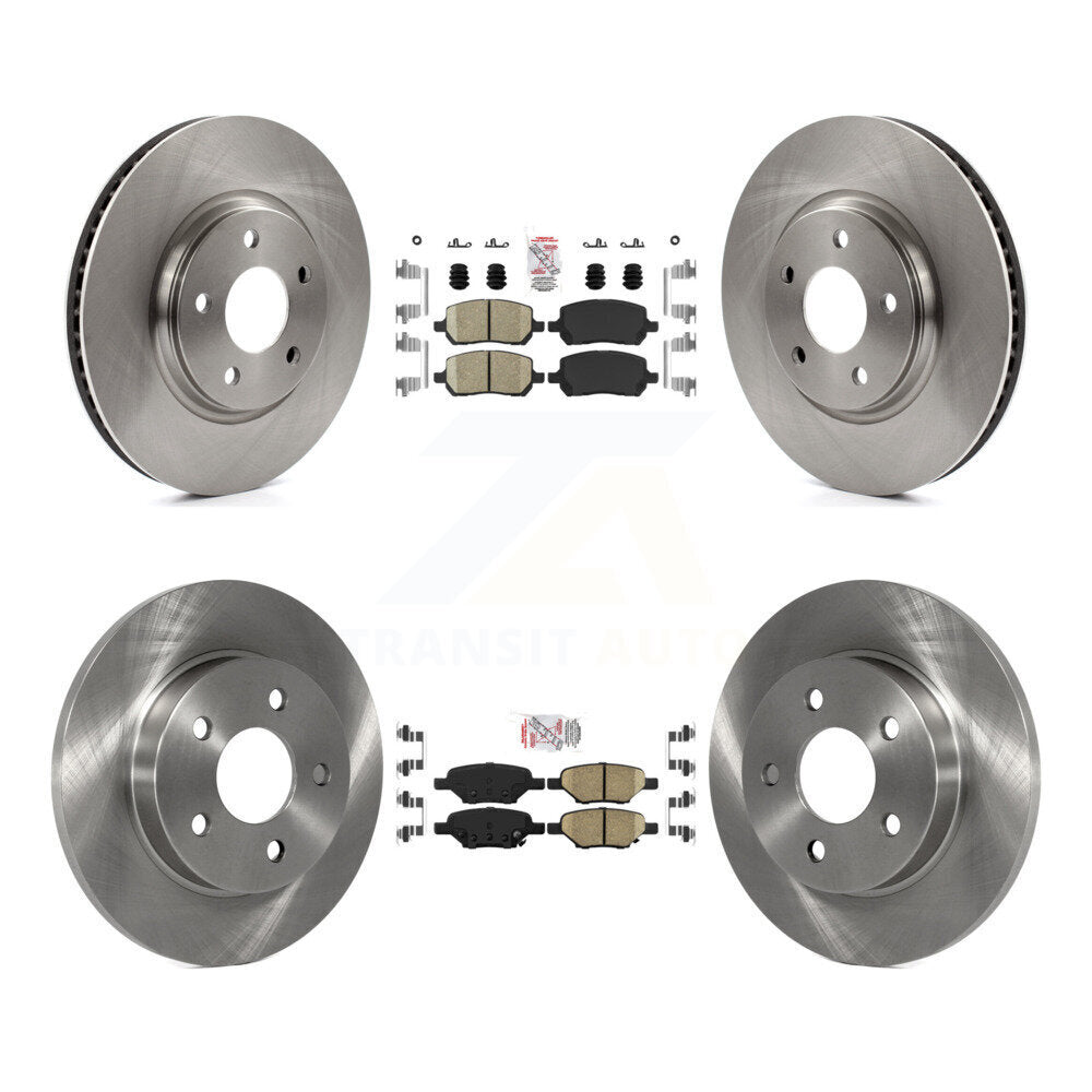 Transit Auto K8A-101367 Disc Brake Kit for 2007-2010 Pontiac G5 - Front and Rear product image