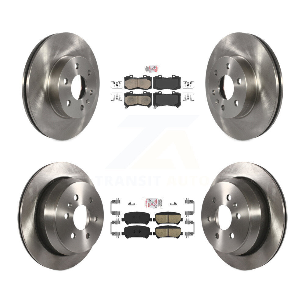 Transit Auto K8A-101376 Disc Brake Kit for 2015-2020 Chevrolet Colorado, GMC Canyon - Front and Rear product image