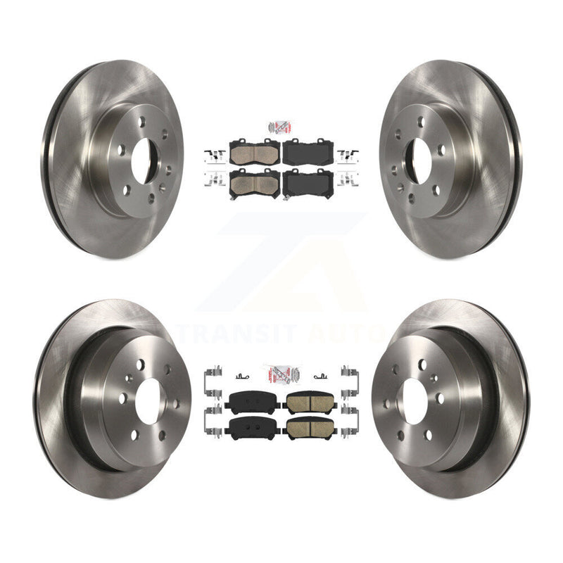 Transit Auto K8A-101376 Disc Brake Kit for 2015-2020 Chevrolet Colorado, GMC Canyon - Front and Rear product image