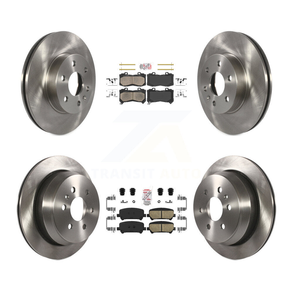 Transit Auto K8A-101377 Disc Brake Kit for 2015-2020 Chevrolet Colorado, GMC Canyon - Front and Rear product image