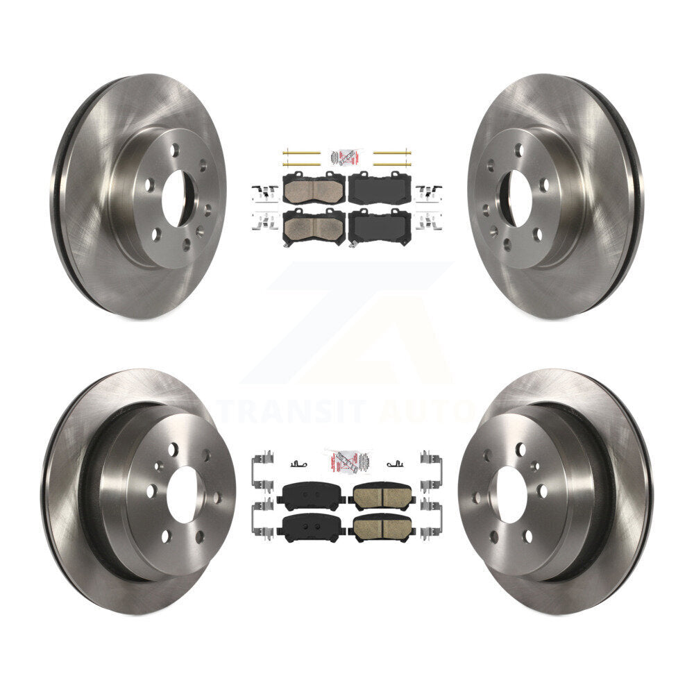 Transit Auto K8A-101378 Disc Brake Kit for 2015-2020 Chevrolet Colorado, GMC Canyon - Front and Rear product image