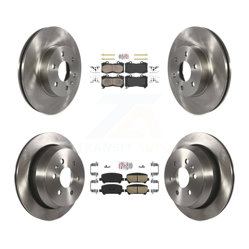 Transit Auto K8A-101378 Disc Brake Kit for 2015-2020 Chevrolet Colorado, GMC Canyon - Front and Rear product image