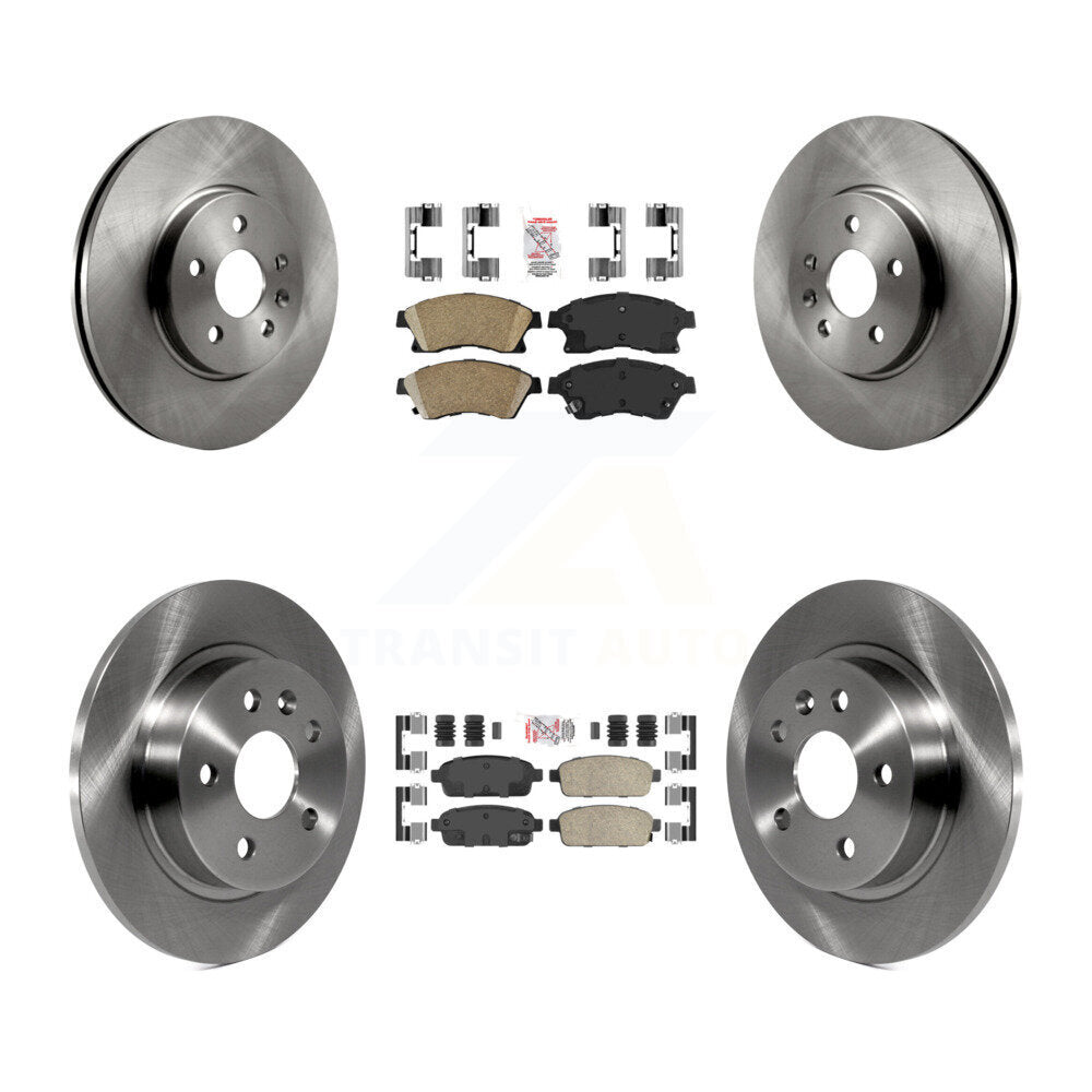 Transit Auto K8A-101382 Disc Brake Kit for 2013-2014 Chevrolet Sonic - Front and Rear product image