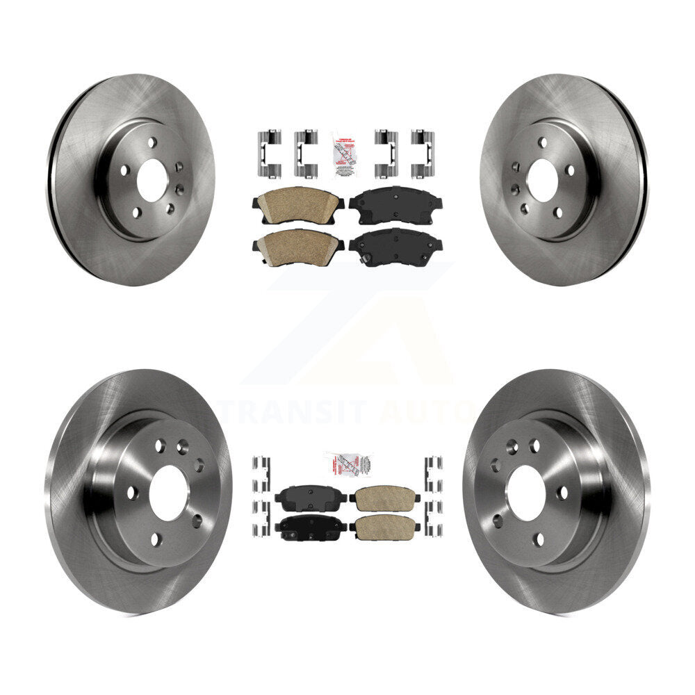 Transit Auto K8A-101383 Disc Brake Kit for 2013-2014 Chevrolet Sonic - Front and Rear product image