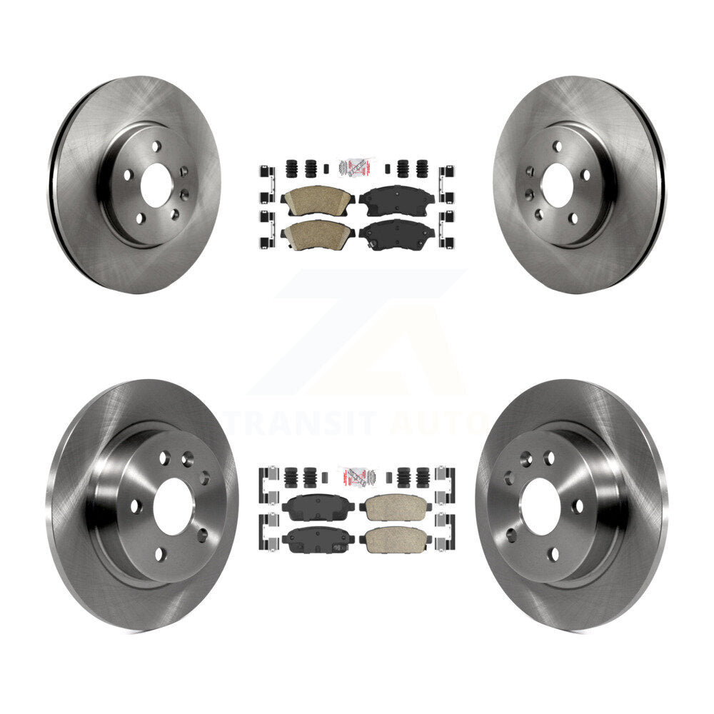 Transit Auto K8A-101384 Disc Brake Kit for 2013-2014 Chevrolet Sonic - Front and Rear product image