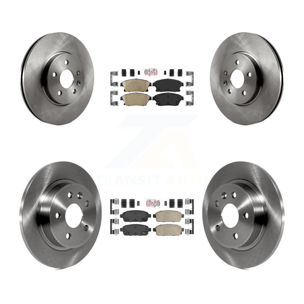 Transit Auto K8A-101386 Disc Brake Kit for 2013-2017 Buick Encore, Chevrolet Trax - Front and Rear product image