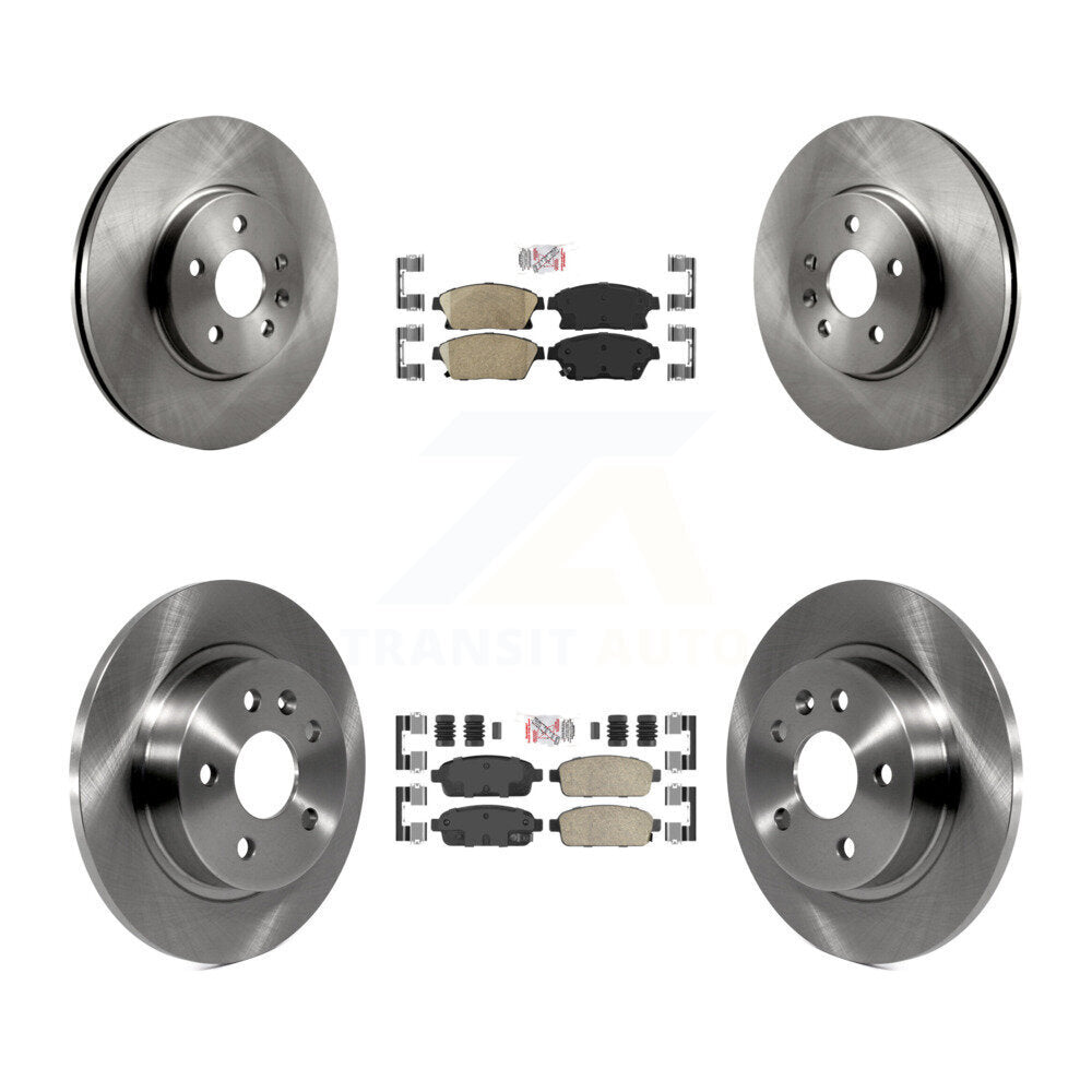 Transit Auto K8A-101388 Disc Brake Kit for 2013-2017 Buick Encore, Chevrolet Trax - Front and Rear product image