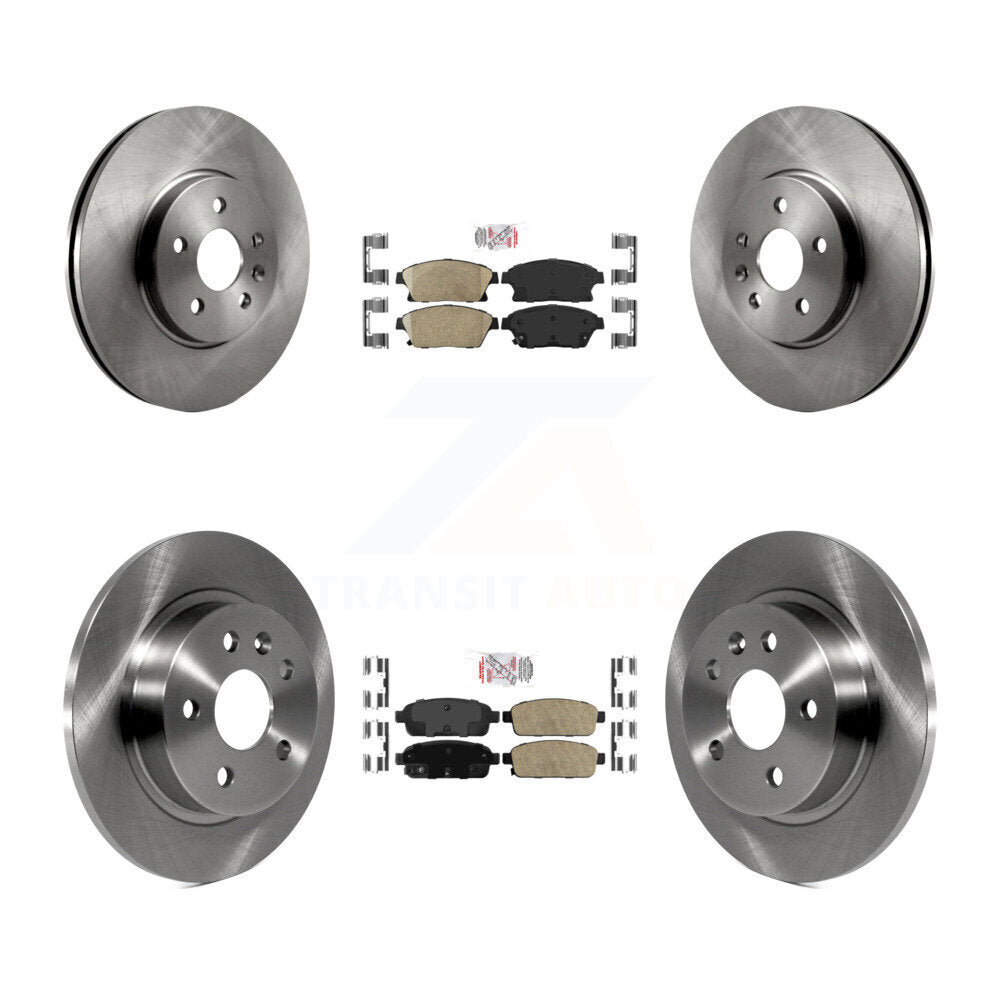 Transit Auto K8A-101389 Disc Brake Kit for 2013-2017 Buick Encore, Chevrolet Trax - Front and Rear product image