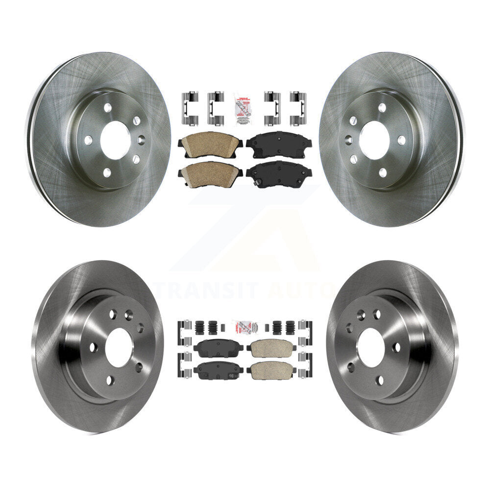 Transit Auto K8A-101390 Disc Brake Kit for 2011-2017 Chevrolet Cruze Limited, Chevrolet Sonic, Chevrolet Cruze - Front and Rear product image