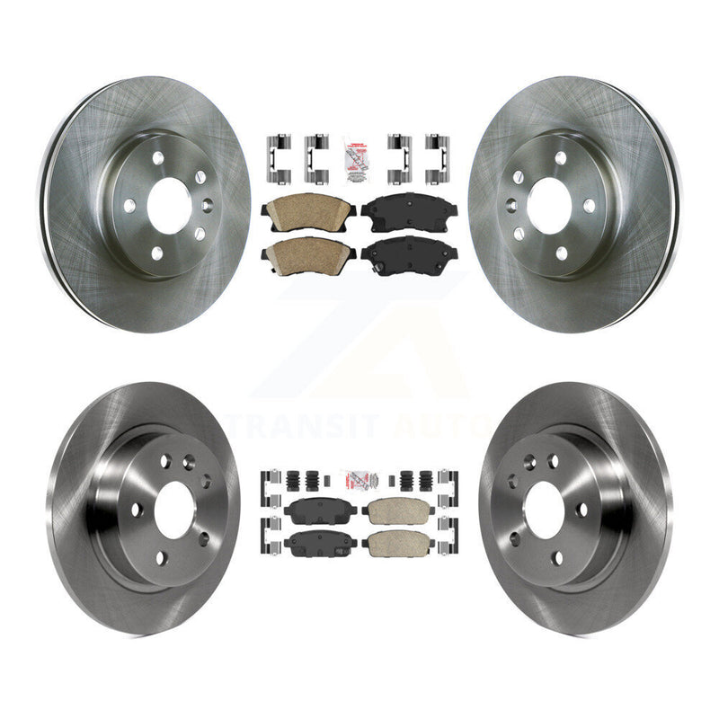 Transit Auto K8A-101390 Disc Brake Kit for 2011-2017 Chevrolet Cruze Limited, Chevrolet Sonic, Chevrolet Cruze - Front and Rear product image
