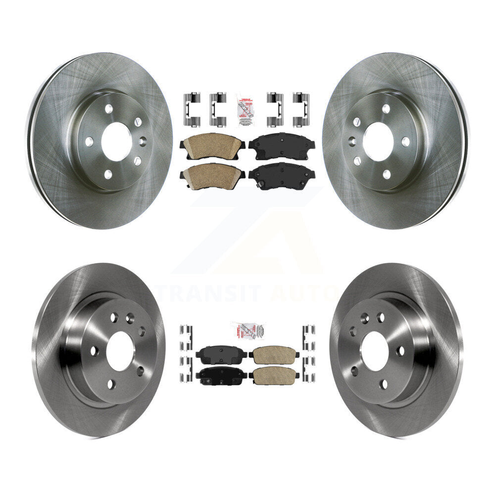 Transit Auto K8A-101391 Disc Brake Kit for 2011-2017 Chevrolet Cruze Limited, Chevrolet Sonic, Chevrolet Cruze - Front and Rear product image