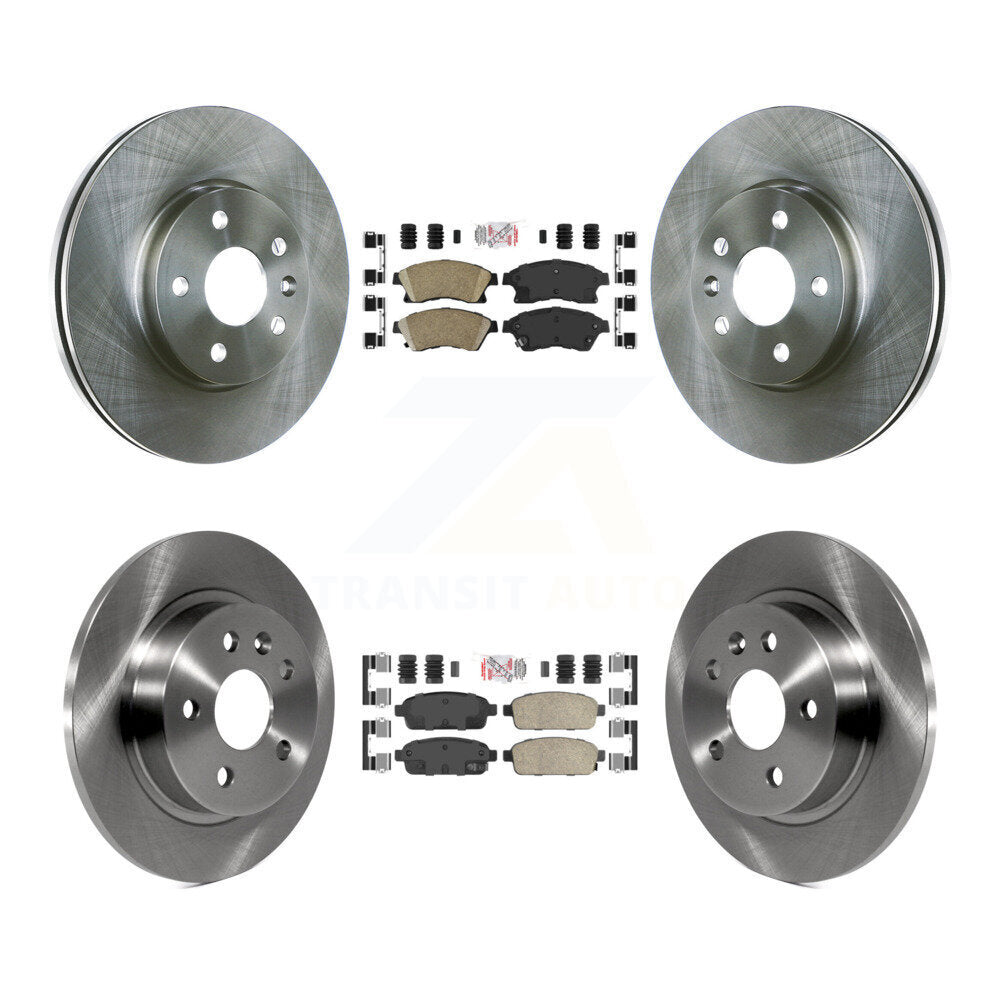 Transit Auto K8A-101392 Disc Brake Kit for 2011-2017 Chevrolet Cruze Limited, Chevrolet Sonic, Chevrolet Cruze - Front and Rear product image