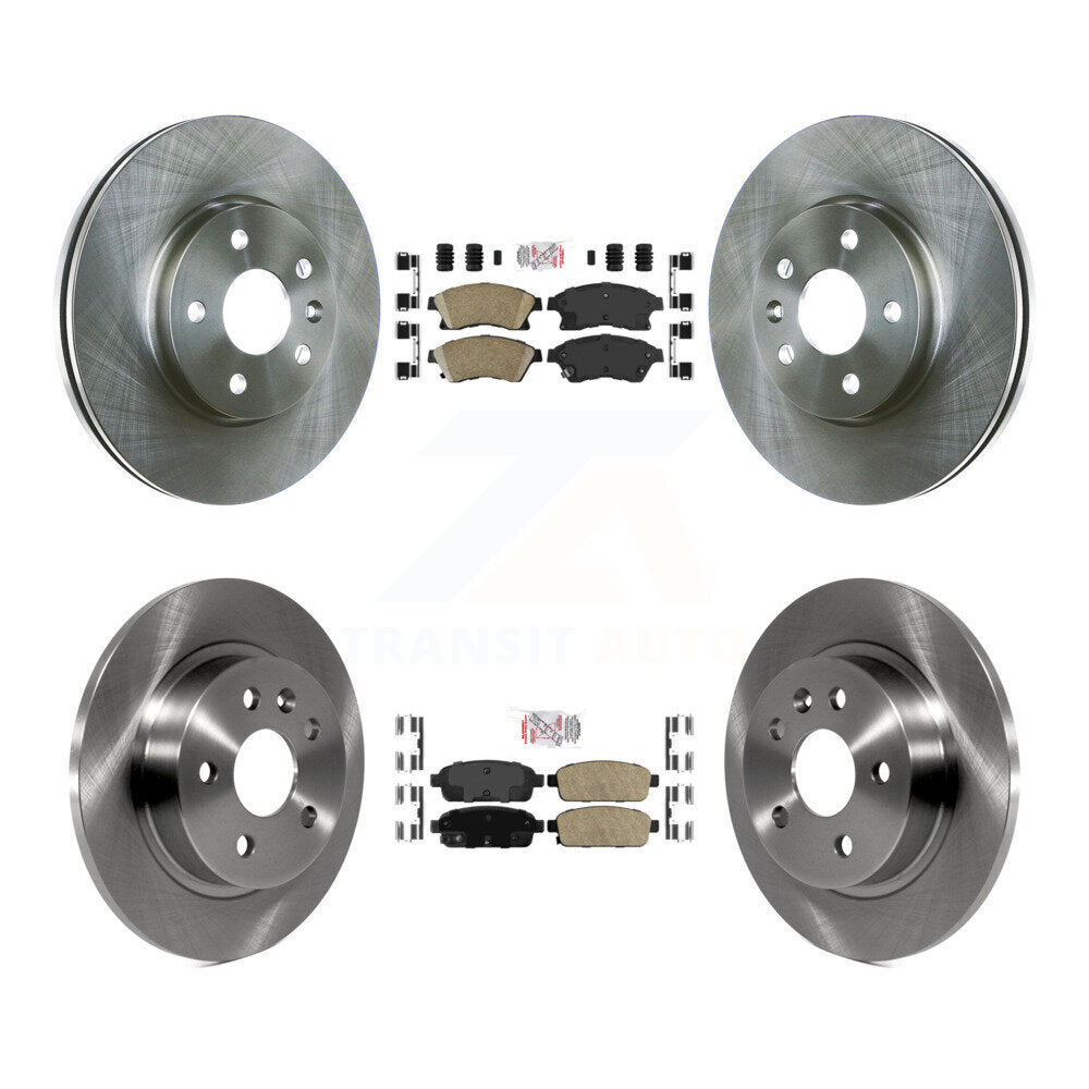 Transit Auto K8A-101393 Disc Brake Kit for 2011-2017 Chevrolet Cruze Limited, Chevrolet Sonic, Chevrolet Cruze - Front and Rear product image