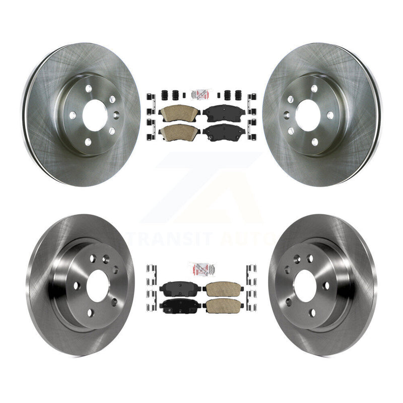 Transit Auto K8A-101393 Disc Brake Kit for 2011-2017 Chevrolet Cruze Limited, Chevrolet Sonic, Chevrolet Cruze - Front and Rear product image