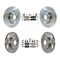 Transit Auto K8A-101414 Disc Brake Kit for 2017-2020 Cadillac XT6, Buick Enclave, Cadillac XT5 - Front and Rear product image