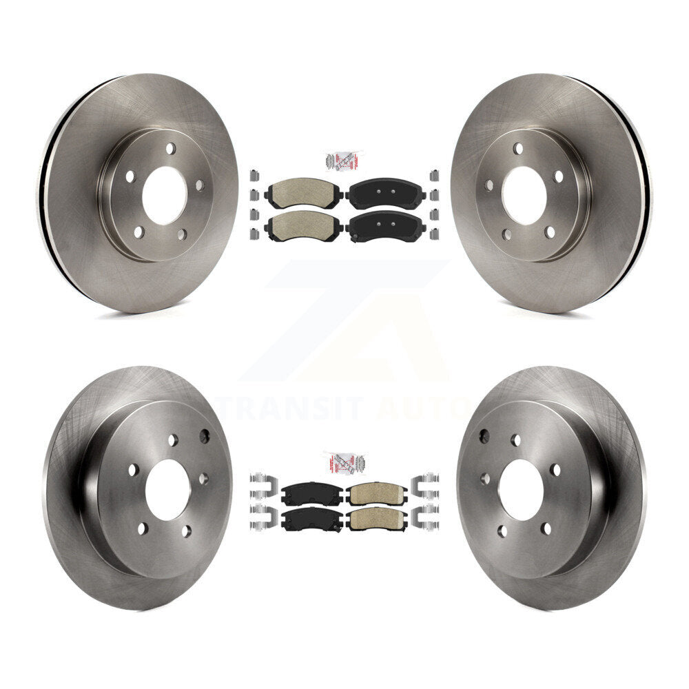 Transit Auto K8A-101423 Disc Brake Kit for 2001-2006 Buick Rendezvous, Chevrolet Venture, Oldsmobile Silhouette & more - Front and Rear product image