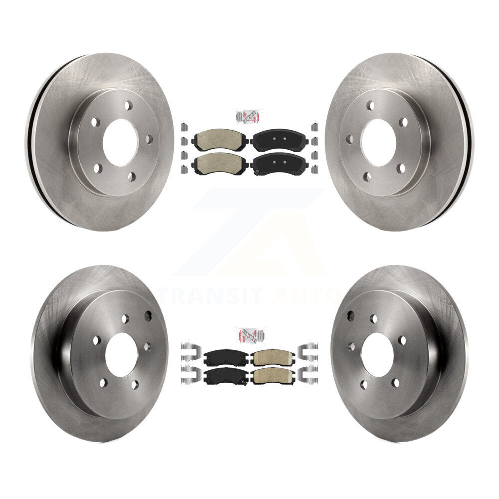 Transit Auto K8A-101424 Disc Brake Kit for 2001-2007 Buick Rendezvous, Pontiac Aztek - Front and Rear product image