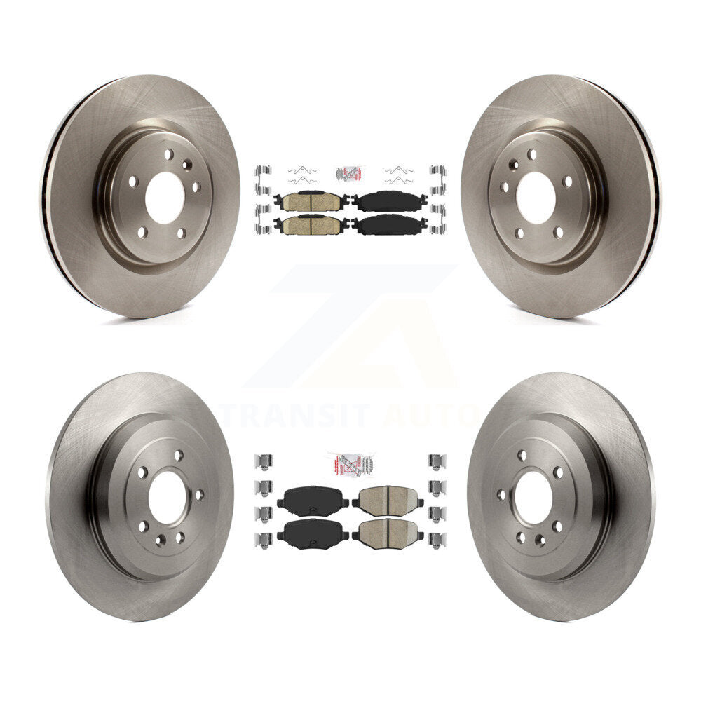 Transit Auto K8A-101473 Disc Brake Kit for 2009-2019 Ford Explorer, Ford Flex, Lincoln MKS & more - Front and Rear product image