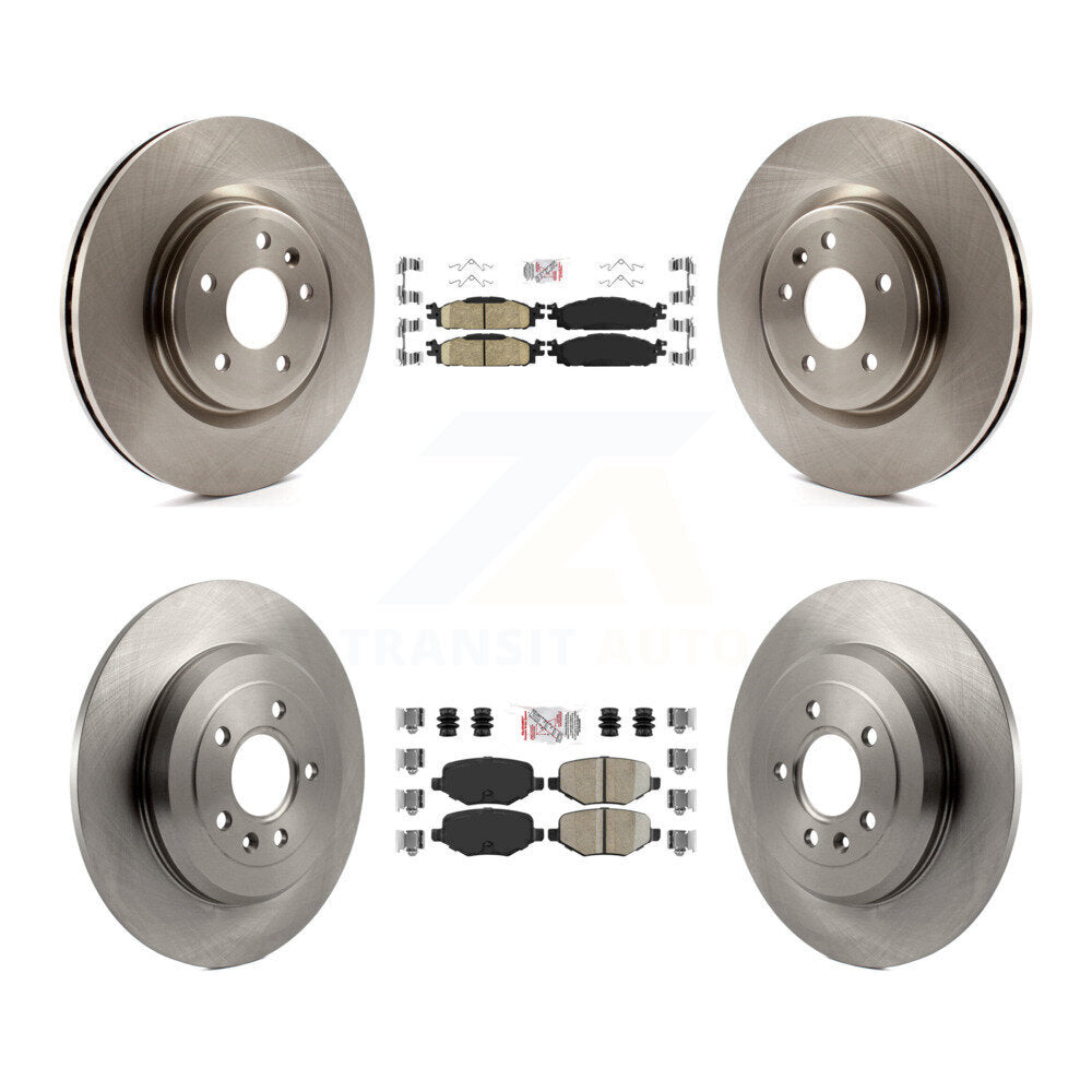 Transit Auto K8A-101474 Disc Brake Kit for 2009-2019 Ford Explorer, Ford Flex, Lincoln MKS & more - Front and Rear product image