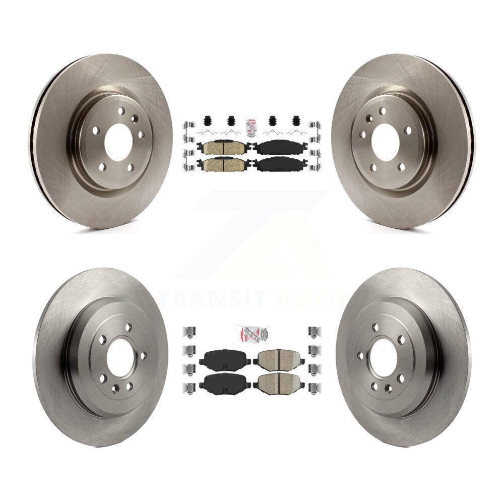 Transit Auto K8A-101475 Disc Brake Kit for 2009-2019 Ford Explorer, Ford Flex, Lincoln MKS & more - Front and Rear product image