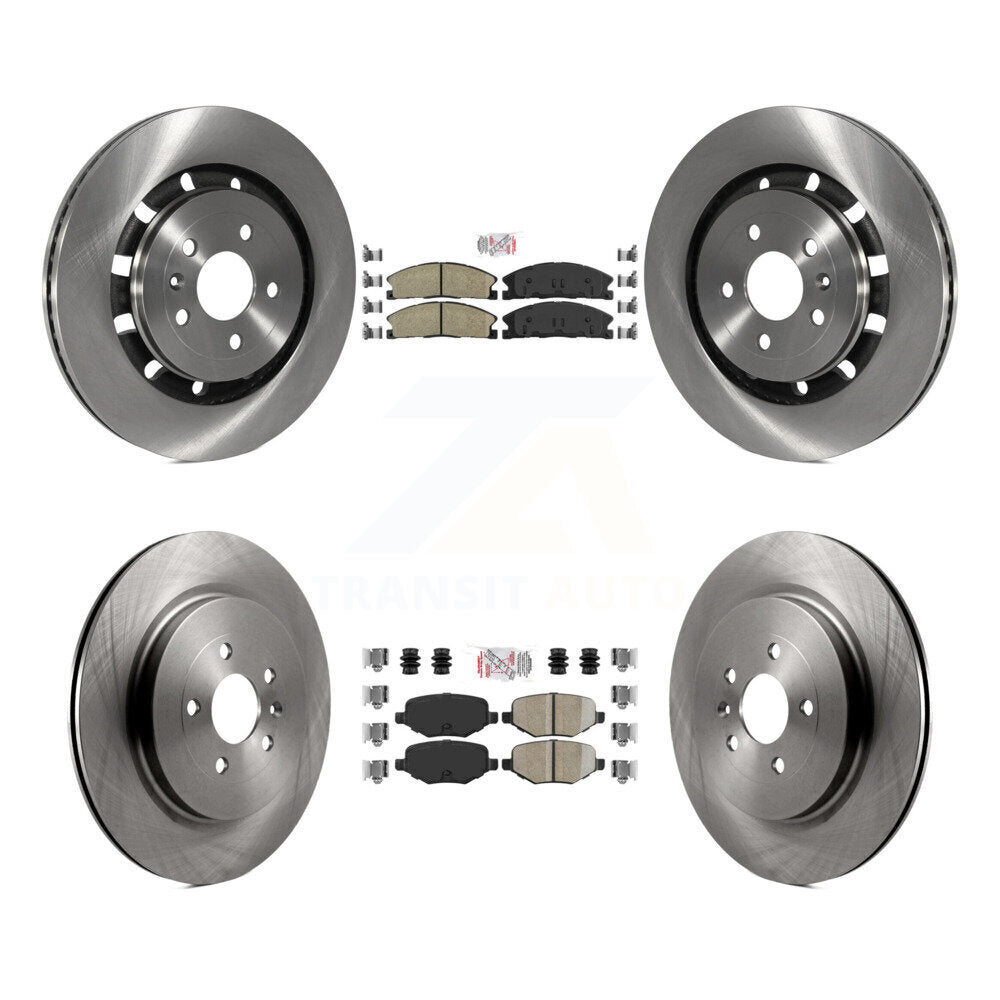 Transit Auto K8A-101481 Disc Brake Kit for 2012-2019 Ford Taurus, Lincoln MKT, Ford Explorer & more - Front and Rear product image
