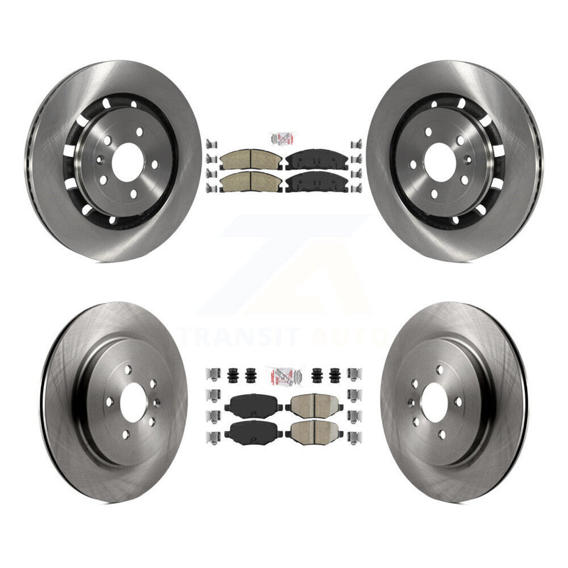 Transit Auto K8A-101481 Disc Brake Kit for 2012-2019 Ford Taurus, Lincoln MKT, Ford Explorer & more - Front and Rear product image