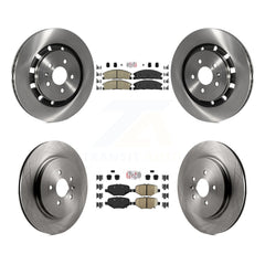 Transit Auto K8A-101485 Disc Brake Kit for 2012-2019 Ford Taurus, Ford Explorer, Ford Special Service Police Sedan & more - Front and Rear product image