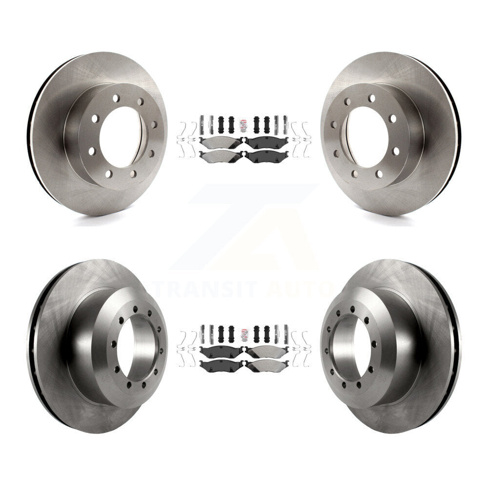 Transit Auto K8A-101523 Disc Brake Kit for 1999-2003 Ford E-550 Super Duty, Ford E-550 Econoline Super Duty, Ford F-450 Super Duty & more - Front and Rear product image