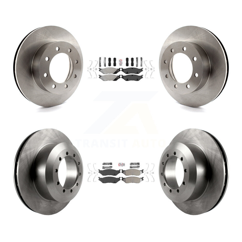 Transit Auto K8A-101524 Disc Brake Kit for 1999-2003 Ford E-550 Super Duty, Ford E-550 Econoline Super Duty, Ford F-450 Super Duty & more - Front and Rear product image