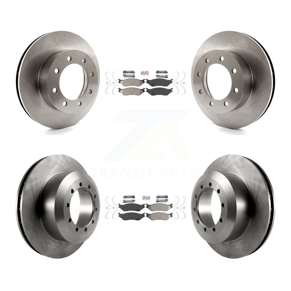 Transit Auto K8A-101526 Disc Brake Kit for 1999-2003 Ford E-550 Super Duty, Ford E-550 Econoline Super Duty, Ford F-450 Super Duty & more - Front and Rear product image