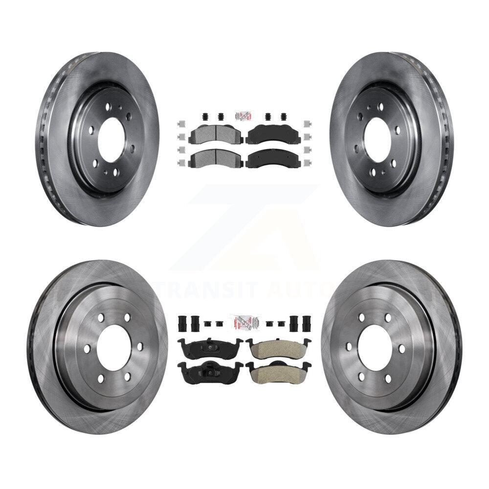 Transit Auto K8A-101533 Disc Brake Kit for 2010-2017 Ford Expedition, Lincoln Navigator - Front and Rear product image